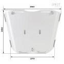Placa ktm 890 adv para topcase atlas con soporte