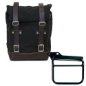 Bolsa de lona 10l-14l + cuadro royal enfield himalayan, scram 411 izquierda