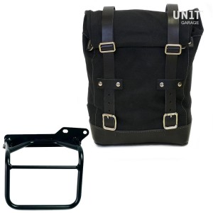Bolsa de lona 10l-14l + cuadro royal enfield himalayan, scram 411 derecho