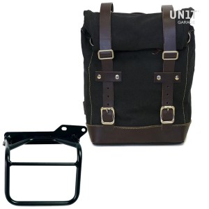 Bolsa de lona 10l-14l + cuadro royal enfield himalayan, scram 411 derecho