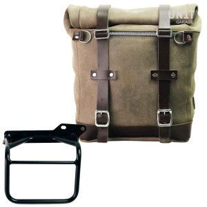 Bolso lateral scram en serraje 22l-30l + cuadro royal enfield himalayan, scram 411 derecho