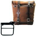 Bolso lateral scram en serraje 22l-30l + cuadro royal enfield himalayan, scram 411 derecho