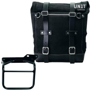 Bolso lateral scram en serraje 22l-30l + cuadro royal enfield himalayan, scram 411 derecho