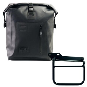 Bolso lateral khali de tpu + cuadro royal enfield himalayan, scram 411 izquierda