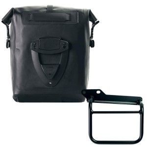 Bolso lateral khali de tpu + cuadro royal enfield himalayan, scram 411 izquierda