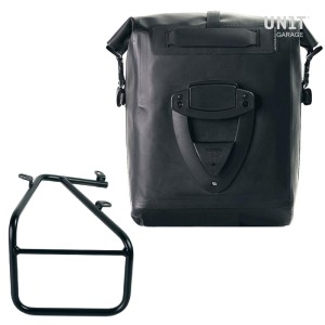 Bolso lateral khali de tpu + marco derecho de alforjas para sportail r18 kit