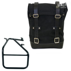 Bolsa de lona 10l-14l + marco derecho de alforjas para sportail r18 kit
