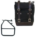 Bolsa de lona 10l-14l + marco derecho de alforjas para sportail r18 kit