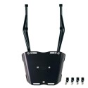 Portaequipajes trasero con asas de pasajero ducati desert x negro