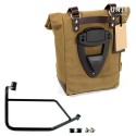 Alforja lateral canvas 10l-14l + subchasis derecho ducati desertx