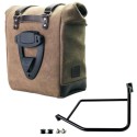 Alforja scram 22l-30l en serraje + cuadro izquierdo ducati desertx