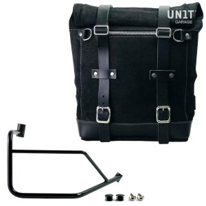 Alforja scram 22l-30l en serraje + cuadro derecho ducati desertx