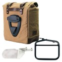 Alforja lateral scram en canvas 22l-30l + marco derecho ducati desert sled