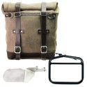 Alforja scram 22l-30l serraje + chasis derecho ducati desert sled