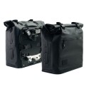 Dos bolsas laterales khali en tpu 35l - 45l + par de placas de aluminio + marcos ducati desertx