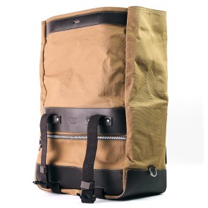 Bolsa lateral cult en lona 40l - 50l + placa aluminio