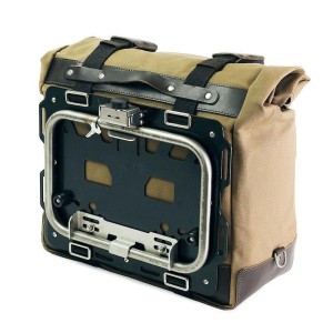 Bolsa lateral cult en lona 40l - 50l + placa aluminio