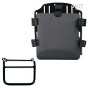 Portabolsa de aluminio con frontal ajustable de hypalon y enganche rápido + subchasis derecho triumph scrambler 1200 xc_xe (2019