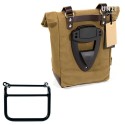 Bolsa de lona 10l-14l + subchasis derecho triumph scrambler 1200 xc_xe (2019 en adelante)