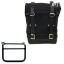 Bolsa de lona 10l-14l + subchasis derecho triumph scrambler 1200 xc_xe (2019 en adelante)