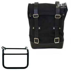 Bolsa de lona 10l-14l + subchasis derecho triumph scrambler 1200 xc_xe (2019 en adelante)