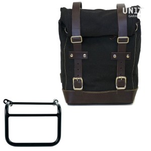Bolsa de lona 10l-14l + subchasis derecho triumph scrambler 1200 xc_xe (2019 en adelante)