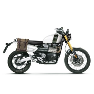 Bolsa de cuero 10l-14l + subchasis derecho triumph scrambler 1200 xc_xe (2019 en adelante)