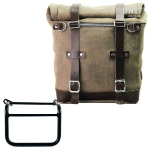 Bolso lateral scram en serraje 22l-30l + subchasis derecho triumph scrambler 1200 xc_xe (2019 en adelante)