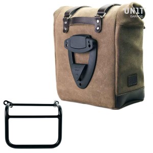Bolso lateral scram en serraje 22l-30l + subchasis derecho triumph scrambler 1200 xc_xe (2019 en adelante)