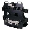 Placa de aluminio con enganche rápido frontal en hypalon y cerradura