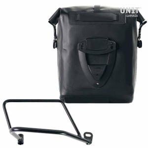 Bolso lateral khali de tpu + kawasaki z650rs - z900rs marco derecho