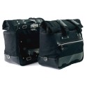Par de maletas laterales cult en canvas 40l - 50l + par de placas de aluminio