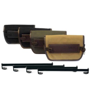 Bolsa de manillar sahara canvas + soporte de montaje para triumph scrambler 1200 xc-xe