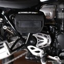 Bolsa de manillar sahara canvas + soporte de montaje para triumph scrambler 1200 xc-xe