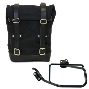 Bolsa lateral de lona 10l-14l + marco bmw hp2 izquierda