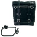 Bolsa lateral scram en lona 22l-30l + marco derecho bmw hp2