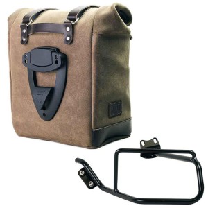 Bolsa lateral scram en serraje 22l-30l + bastidor izquierdo bmw hp2