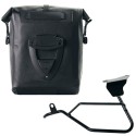 Bolso lateral khali de tpu + moto guzzi v100 mandello marco izquierdo