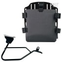 Portabolsas de aluminio con frontal regulable en hypalon y enganche rápido + cuadro moto guzzi v100 mandello dx