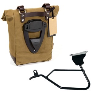 Bolsa de lona 10l-14l + moto guzzi v100 mandello marco izquierdo