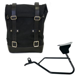 Bolsa de lona 10l-14l + moto guzzi v100 mandello marco izquierdo