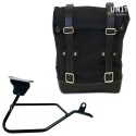 Bolsa de lona 10l-14l + moto guzzi v100 mandello marco derecho