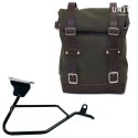 Bolsa de lona 10l-14l + moto guzzi v100 mandello marco derecho