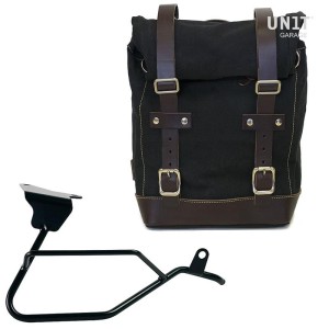 Bolsa de lona 10l-14l + moto guzzi v100 mandello marco derecho