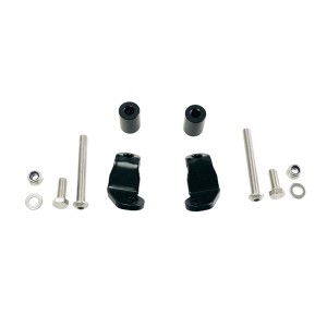 Kit adaptador para bastidores de bolsas originales con portaequipajes bmw r12 g/s