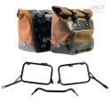 Pareja de alforjas cult en serraje 40l - 50l + aluminio plate + r80g/s y r80 gs basic frames