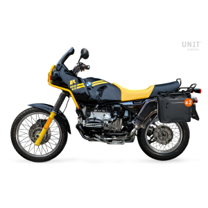 Dos bolsas laterales khali tpu 35l - 45l + par de placas de aluminio con marcos r80-r100gs