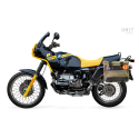 Par de maletas laterales cult en serraje 40l - 50l + placa de aluminio + marcos r80-r100gs