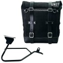 Bolso lateral scram en serraje 22l-30l + moto guzzi v100 mandello marco derecho