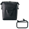 Bolso lateral khali de tpu + marco izquierdo ducati scrambler (2023 en adelante)